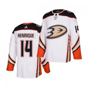 Anaheim Ducks Trikot Adam Henrique 14 Adidas Weiss Authentic - Herren
